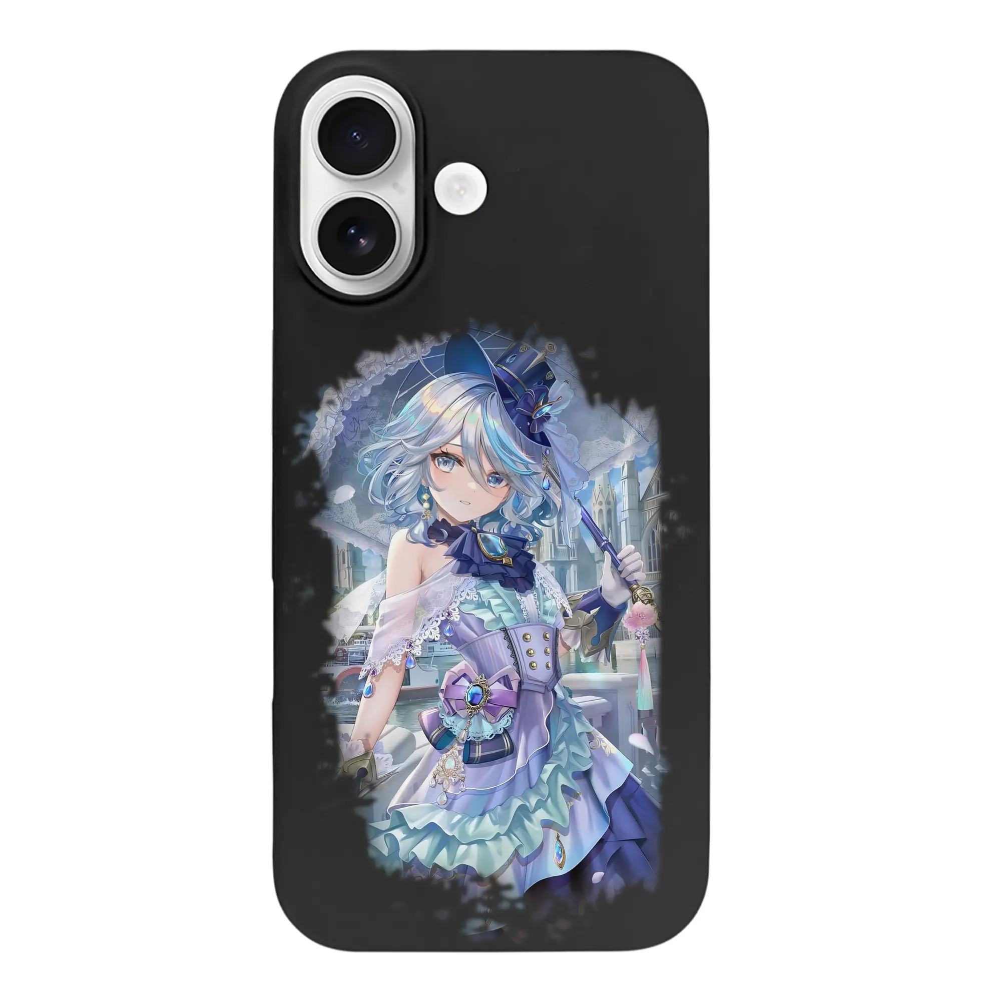 原 神 グッズ フリーナ - iPhone 17 シリーズ シリコンケース 薄型 耐衝撃 指紋防止 ソフトタッチカバー 精密フィット 傷防止 保護ケース iPhone 17/17 Air/17 Pro/17 Pro Max 対応